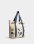 Shopper Cartera Shopper Snoopy - Blanco Crudo