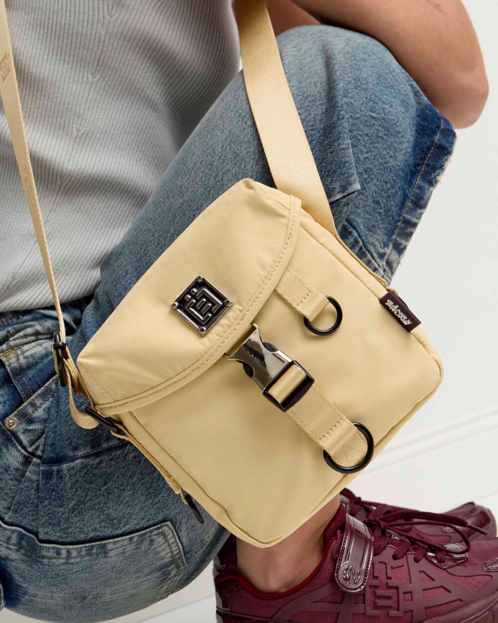 Bandolera Sunrise gang en nylon Amarillo