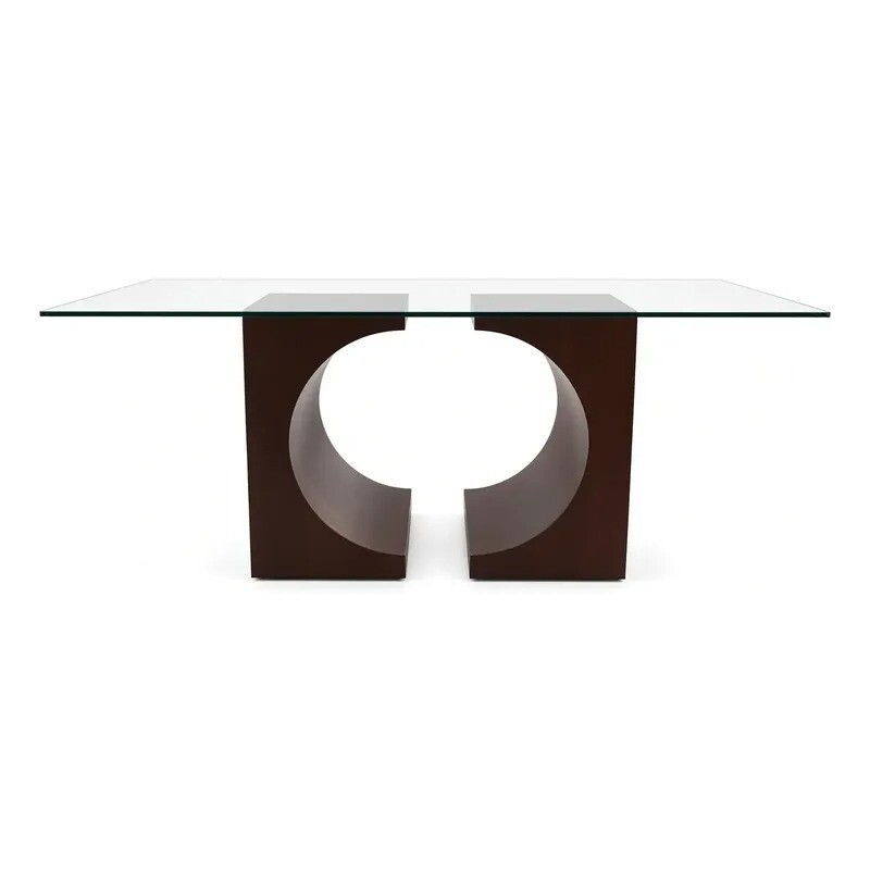 Base de comedor con tapa de vidrio - MERCADERIA CON DETALLES Base de comedor con tapa de vidrio - MERCADERIA CON DETALLES