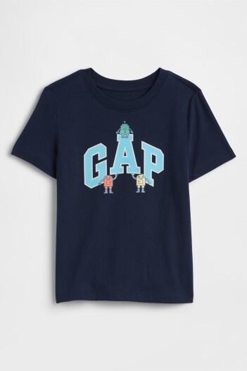 Remera Logo Toddler Niño Tapestry Navy