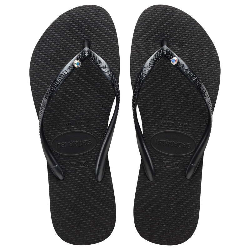 Sandalia de Mujer Havaianas Slim Crystal SW II Negro