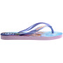 Sandalias Havaianas Kids Slim Princess Niños Fantasia Morada