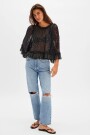 CARLY CAPE TOP Negro