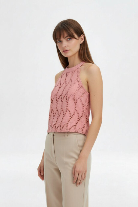 Musculosa Zami Rosa Oscuro