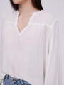 Blusa Bursas Marfil / Off White