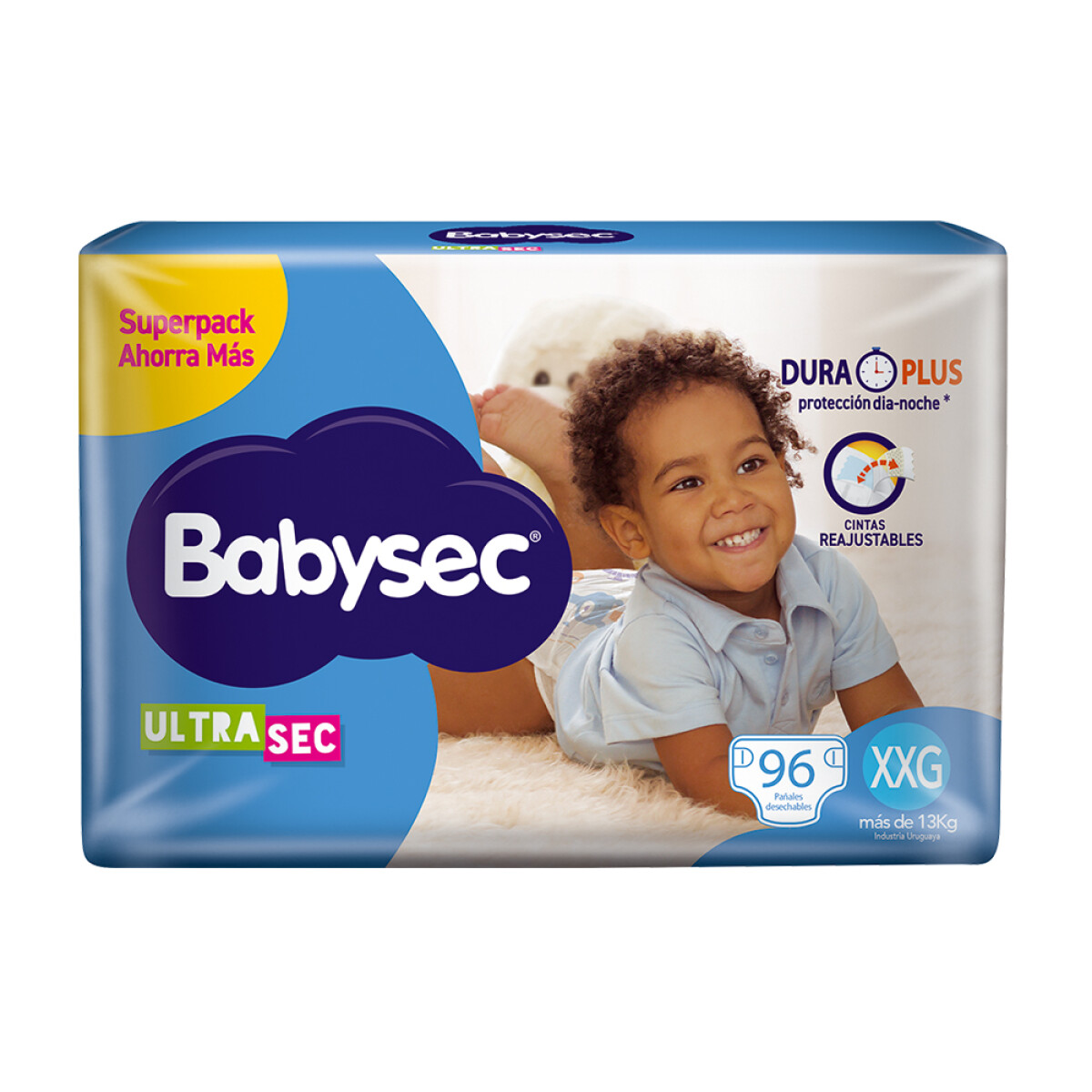 Pañales Babysec Pañales Ultra Superjumbo Extra 
