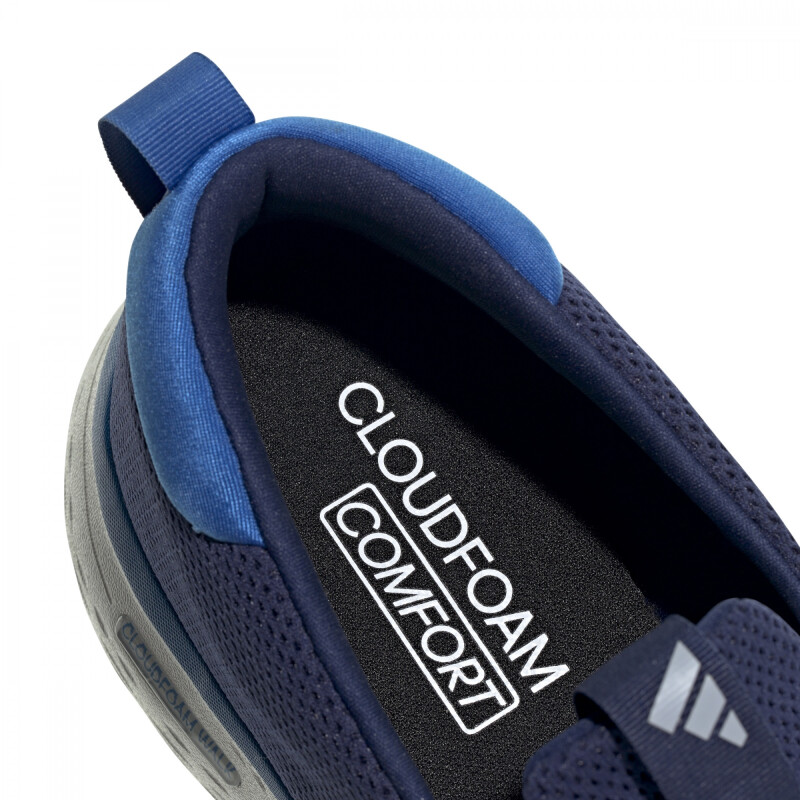 Championes Running Adidas CLOUDFOAM de Hombre - ID6511 Azul Oscuro-blanco