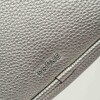 Mini Bag Adisa En Efecto Cuero Plata