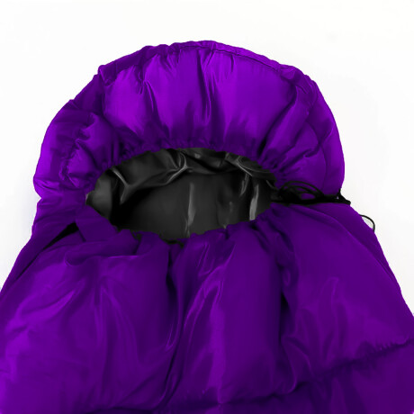Sobre Dormir C/ Capucha Reforzado + Bolso Camping N1 Violeta