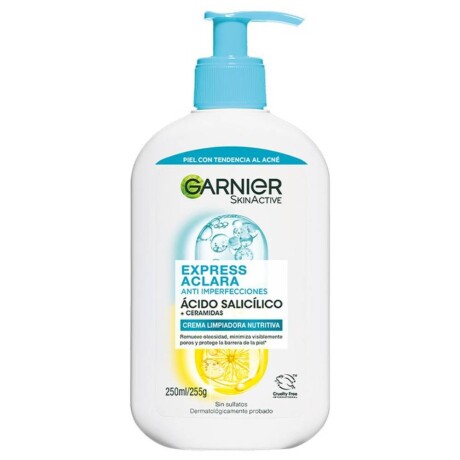 Gel Limpiador Garnier Pure Active Gentle Cleanser Ácido Salicílico Anti Acné 250ml Gel Limpiador Garnier Pure Active Gentle Cleanser Ácido Salicílico Anti Acné 250ml