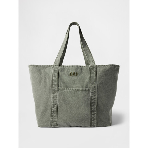 SP25 OVERDYE CANVAS TOTE THYME450