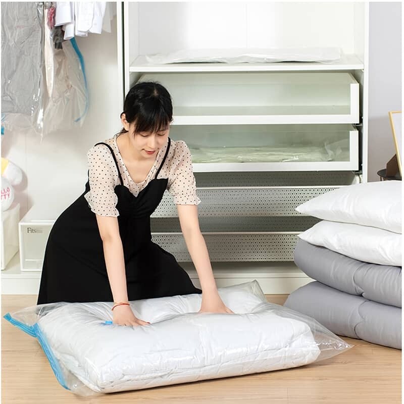 Bolsa al vacío para ropa reduce espacios 80 x 120 cm Bolsa al vacío para ropa reduce espacios 80 x 120 cm