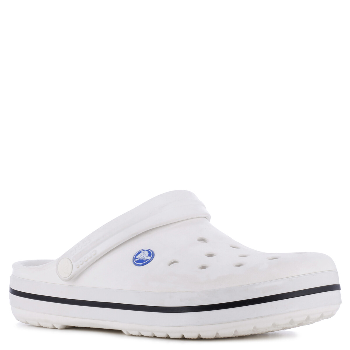 Zuecos de Hombre Crocs Crocband - Blanco 