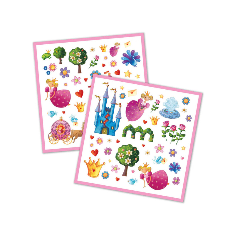 Stickers Princesa Margarita Djeco Stickers Princesa Margarita Djeco