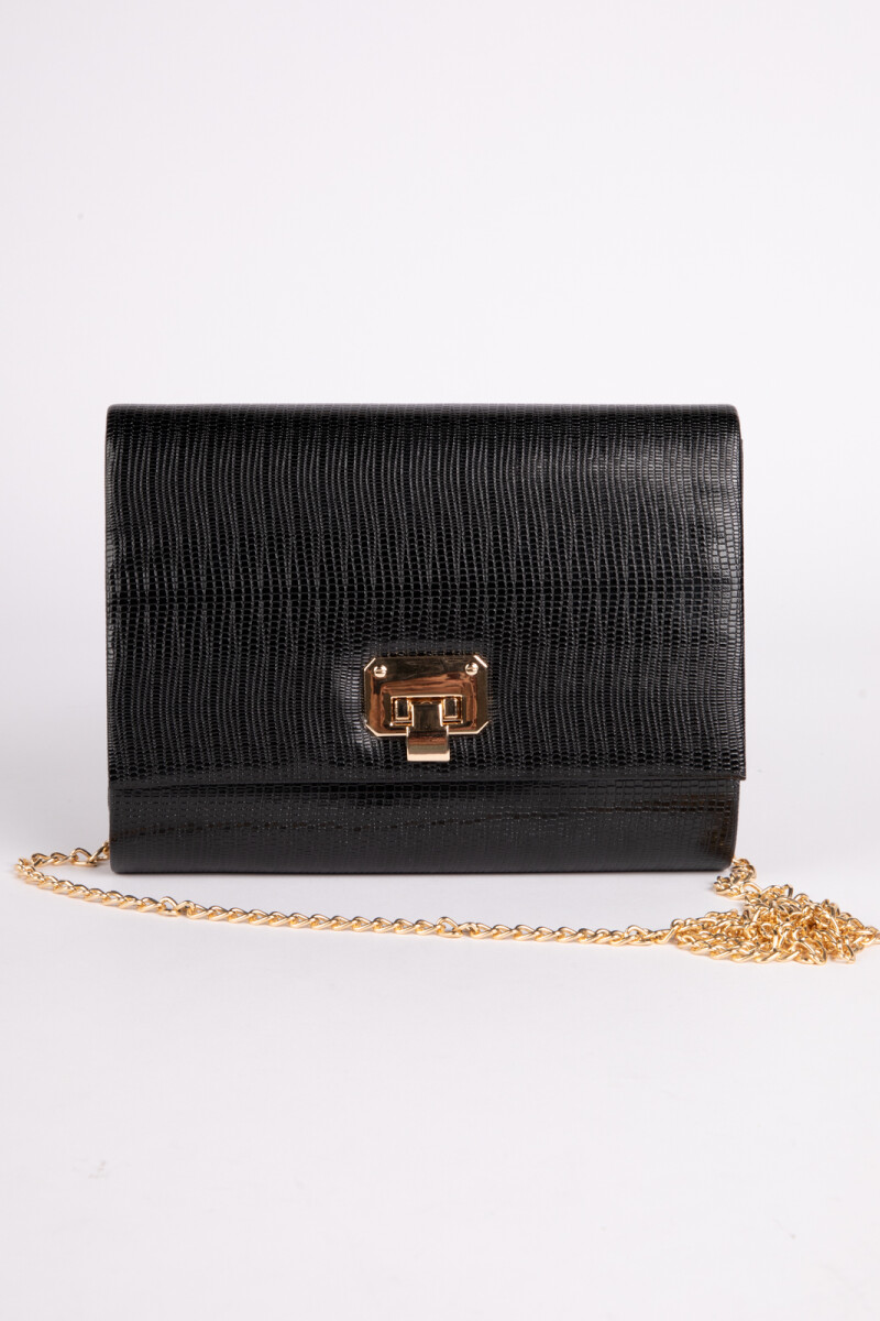 CARTERA SHINY NIGHT Negro