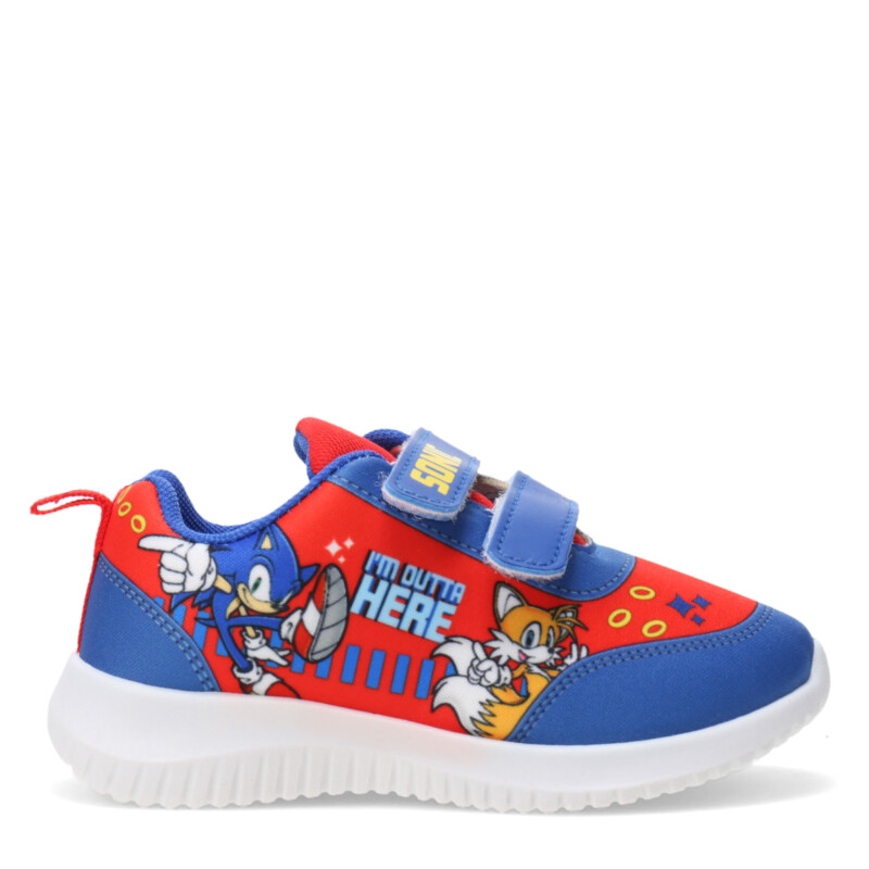 Championes Infantiles Sonic Sonic Rojo - Azul - Amarillo