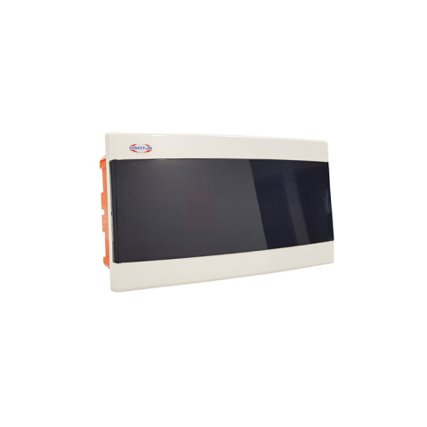 Tablero Luxury embutir DIN 18mod IP41 puerta fumé CO7825