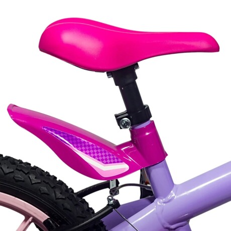 Bicicleta De Paseo GTs ARO16GTS Rodado 16 Con Cantimplora Ub VIOLETA