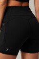 Short Oasis High-Waisted6" Mujer Black