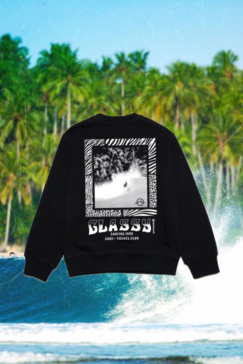 BUZO FREE SURF / Negro U