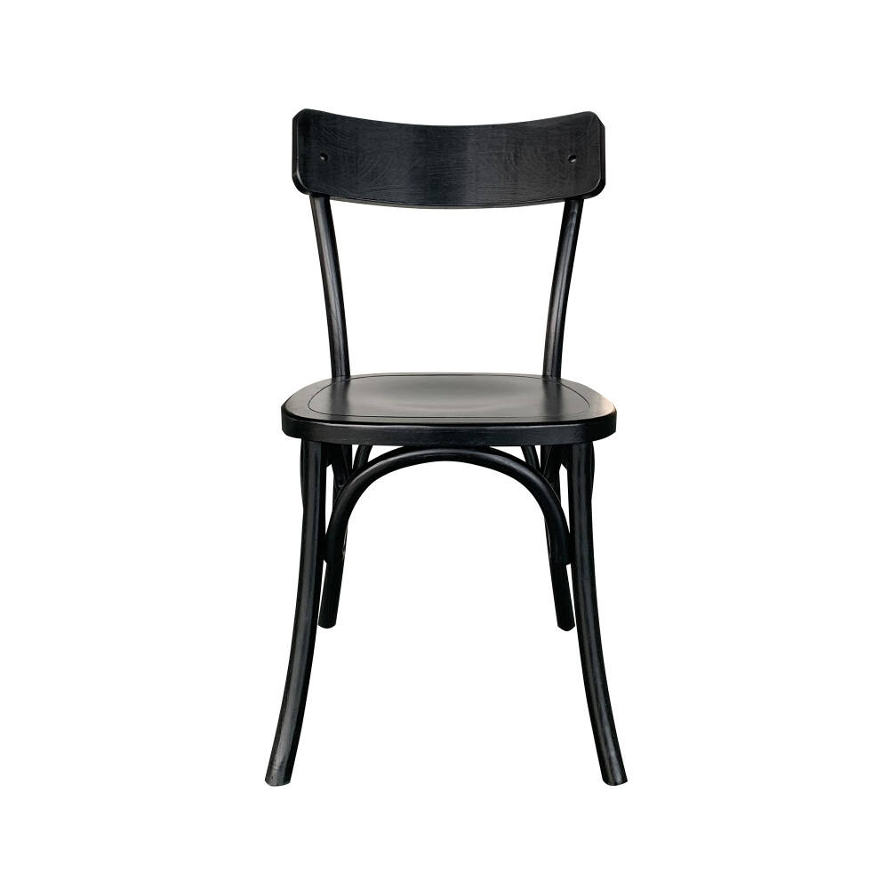 SILLA DE COMEDOR MADERA NEGRO MODENA