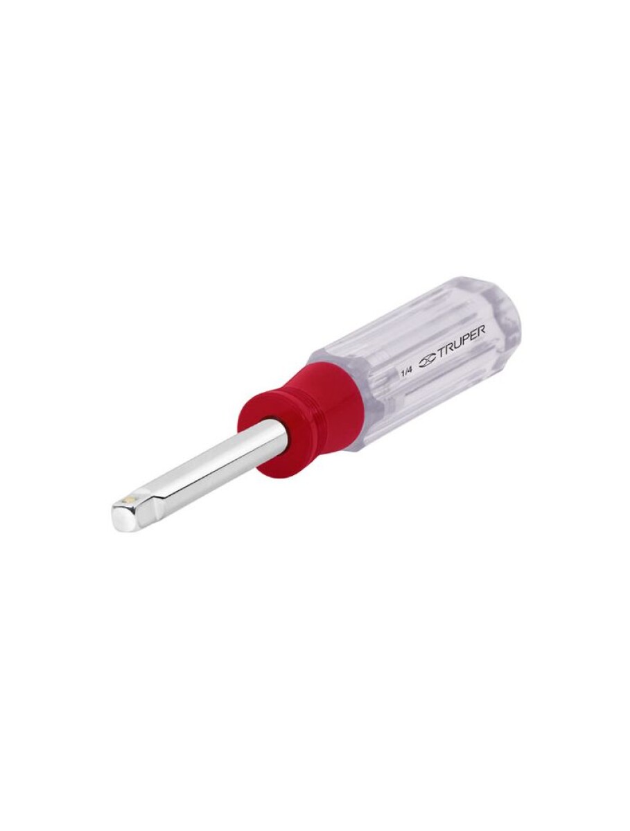 DESTORNILLADOR PARA DADOS ENCASTRE ¼ .LARGO 7 TRUPER D-4769 - N/a 