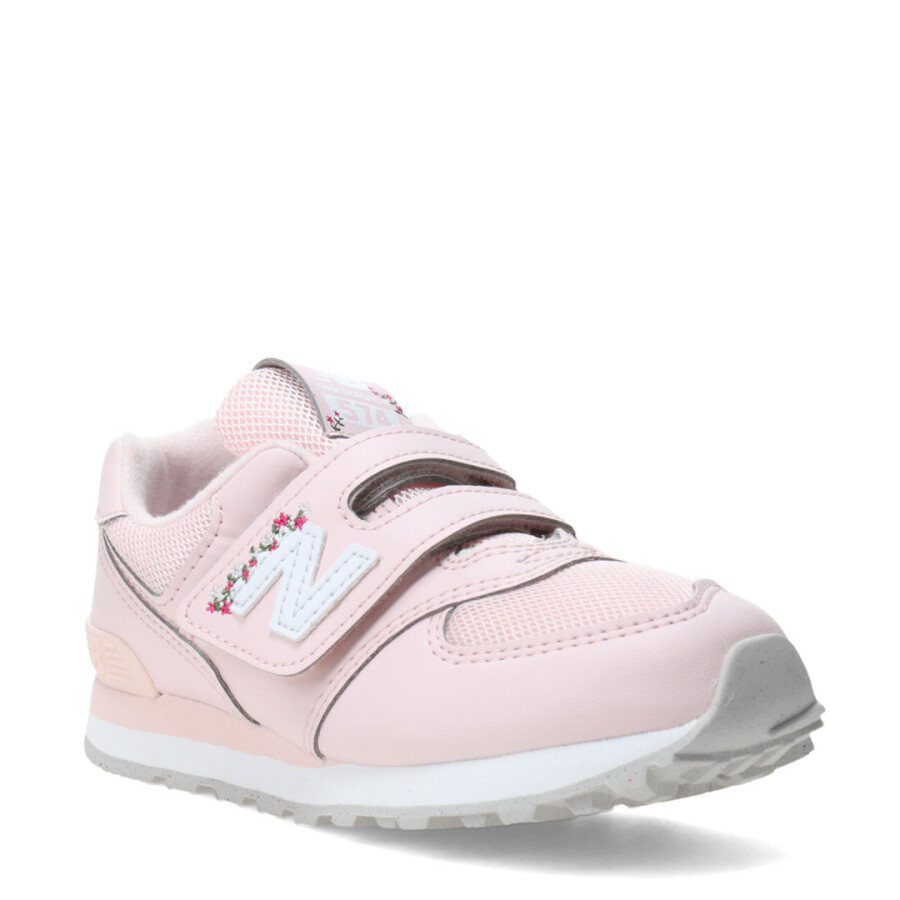 Championes de Niños New Balance 574 C/Velcro Rosado