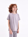 REMERA FELIPE TEEN GRIS OSCURO