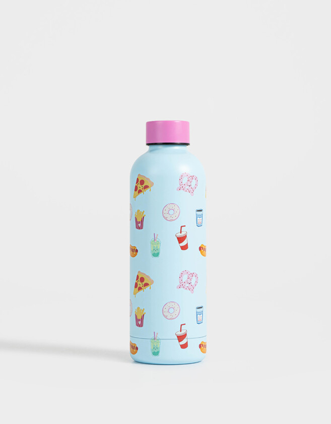 Accesorios Cocina Botella de Acero Botella Metálica Estampada - Combinacion Multicolor