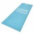Colchoneta Yoga Mat 4mm Love Fitness Reebok Celeste