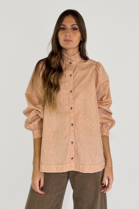 CAMISA DONNA Salmon