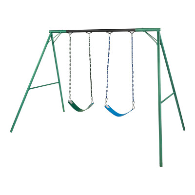 Hamaca de Plaza con 2 hamacas de cincha, altura 1,80 mts Hamaca de Plaza con 2 hamacas de cincha, altura 1,80 mts