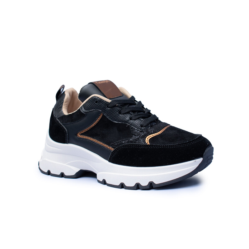 Calzado deportivo Dama Panama Jack BLACK/BRONZE