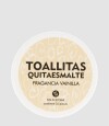 Toallitas quita esmalte Vainilla