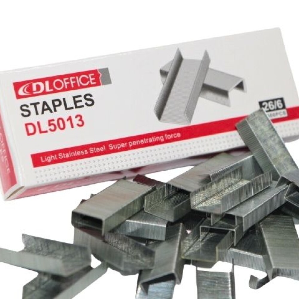 BROCHE DL TAMAÑO 26/6 X 5000 UNIDADES BROCHE DL TAMAÑO 26/6 X 5000 UNIDADES