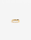 Anillos Chicos Strass Anillo De Acero - Dorado