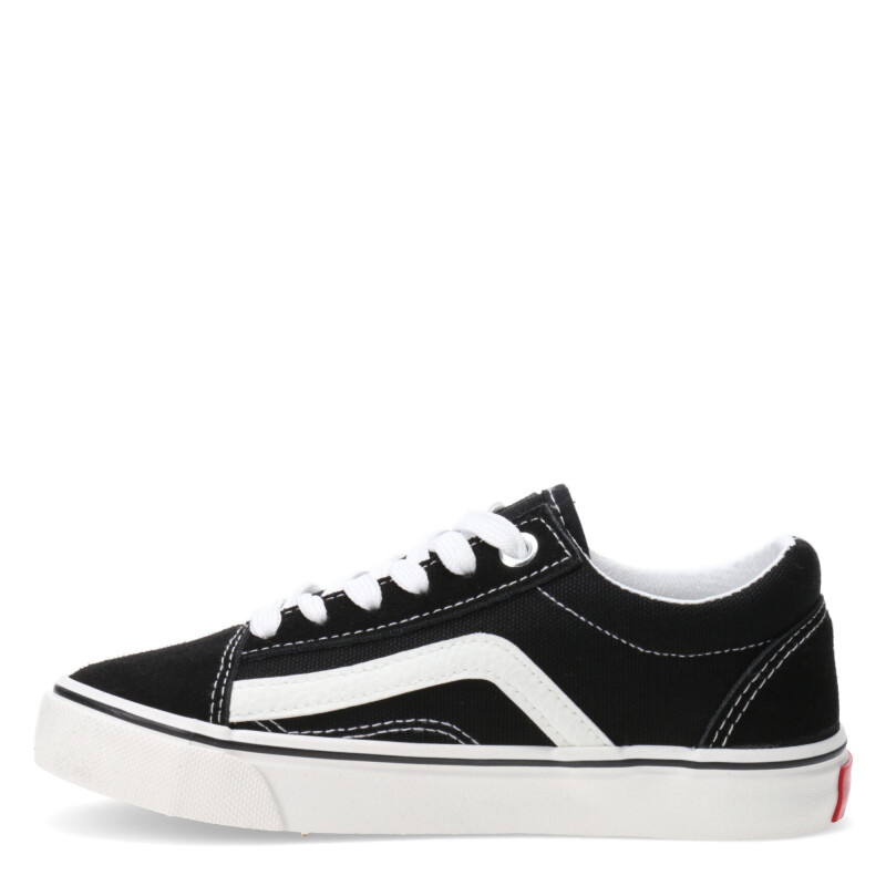 Championes Infantiles Push Negro - Blanco