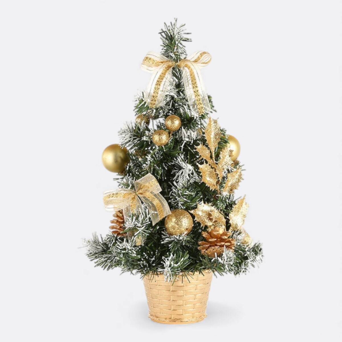 Árbol De Navidad Mediano - Dorado 