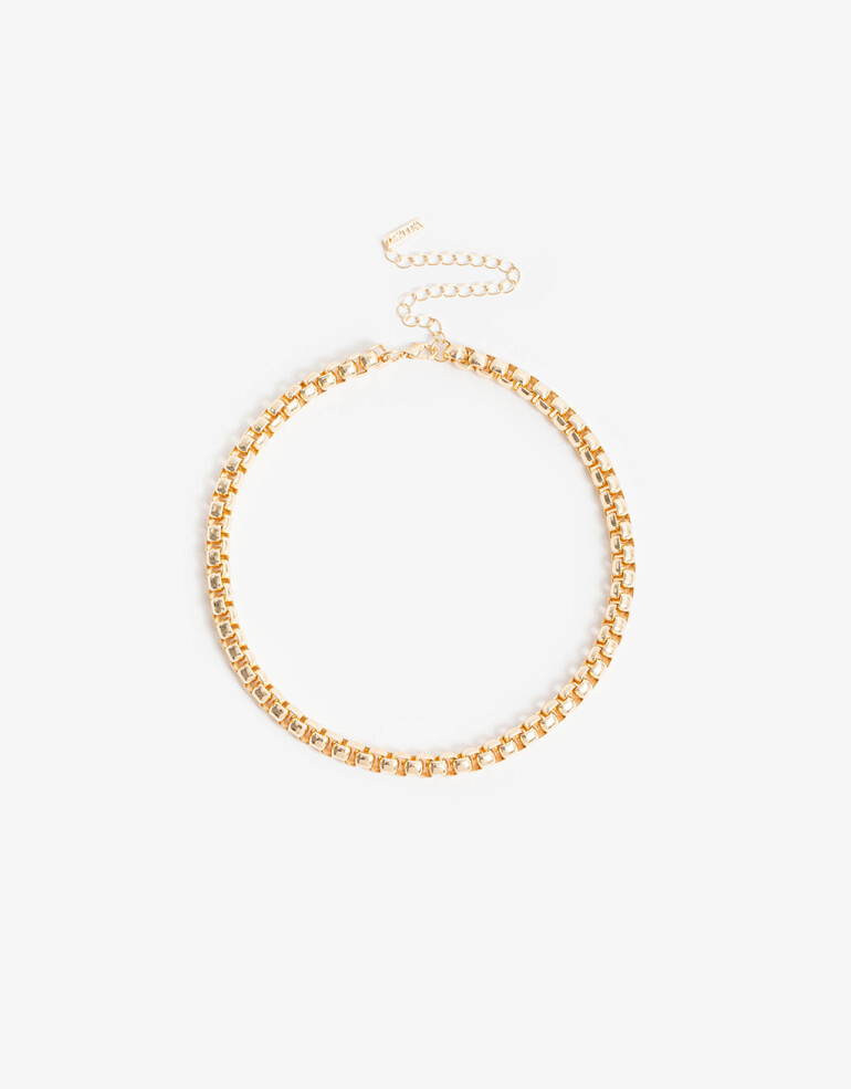 Collares Cortos Metal Collar Corto Metal Gold - Dorado