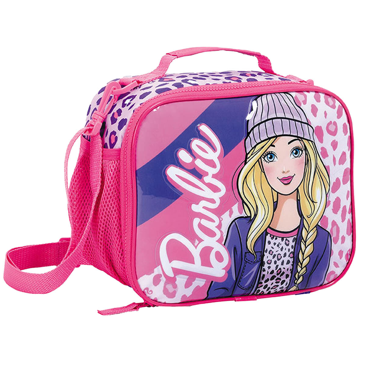 Lonchera Vianda Infantil Térmica Barbie Escolar - Rosa 