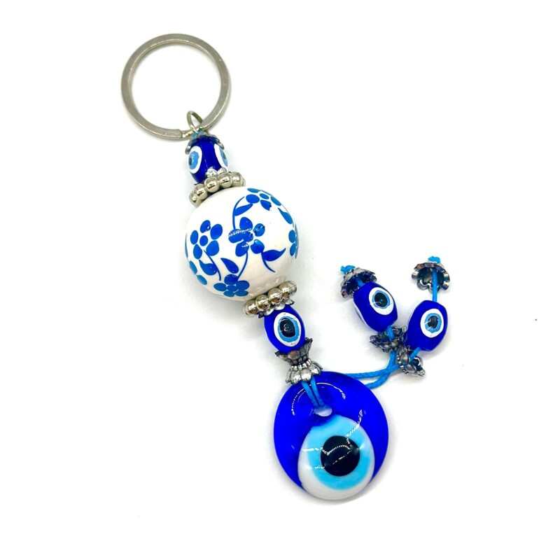 Llavero de cerámica ojo turco Modelo 6