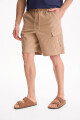 Bermuda De Gabrardina Frame Camel