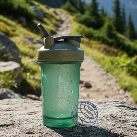 Shaker Classic 600ml BlenderBottle Verde Claro