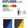 Sobre de dormir Explorer National Geographic Azul