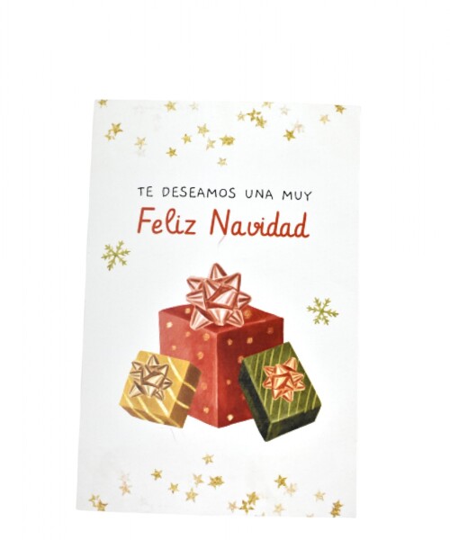 Tarjeta navidad 10x15 cm DISEÑO 14
