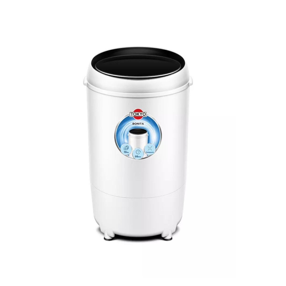 CENTRIFUGA DE ROPAS TOKYO BONITA 10KGS BLANCA C/ TIMER - Unica 