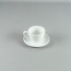 Taza de Te 160ml c/ Plato 14cm Blanco Choosing Taza de Te 160ml c/ Plato 14cm Blanco Choosing