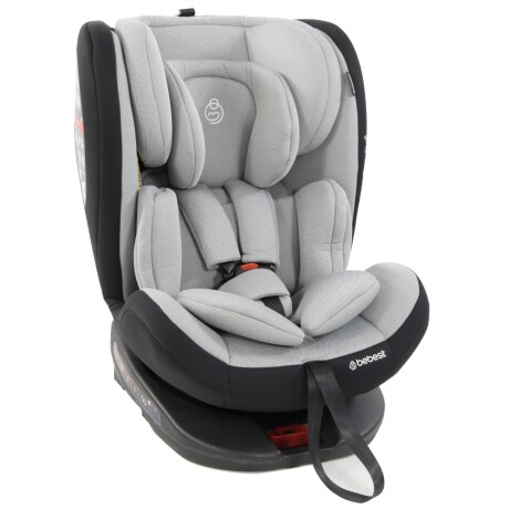 Silla booster para auto Bebesit Saturn con isofix y reclinación Gris claro