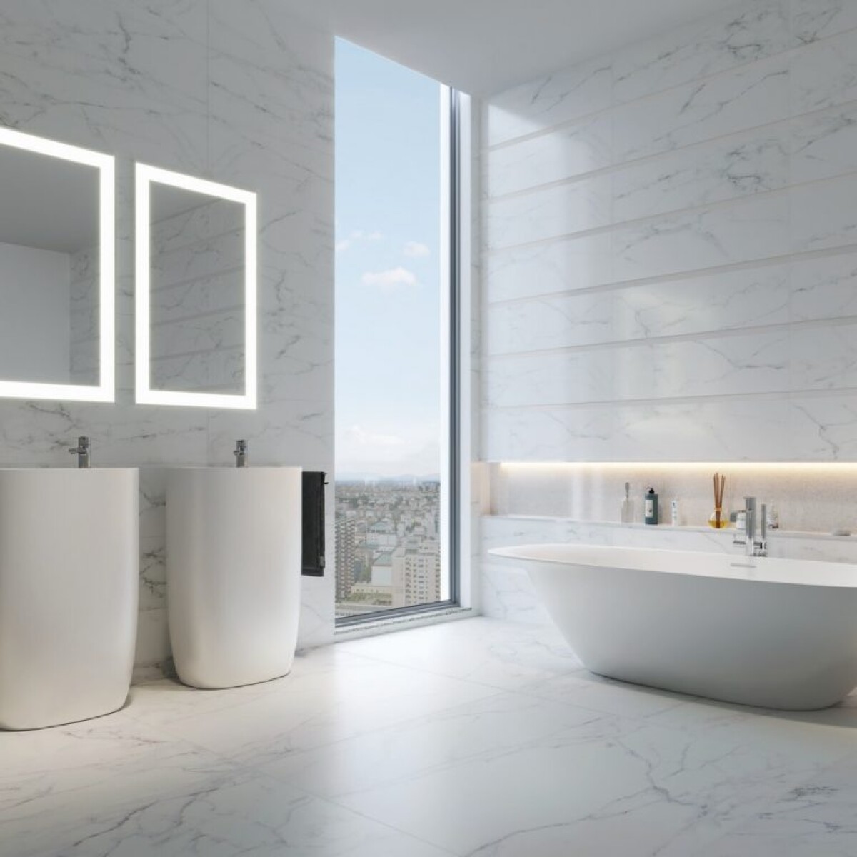 Porcelanato Carrara Mt - 1.08m2 