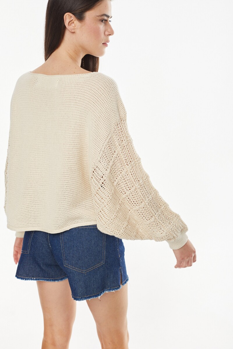 Sweater Agora Crudo